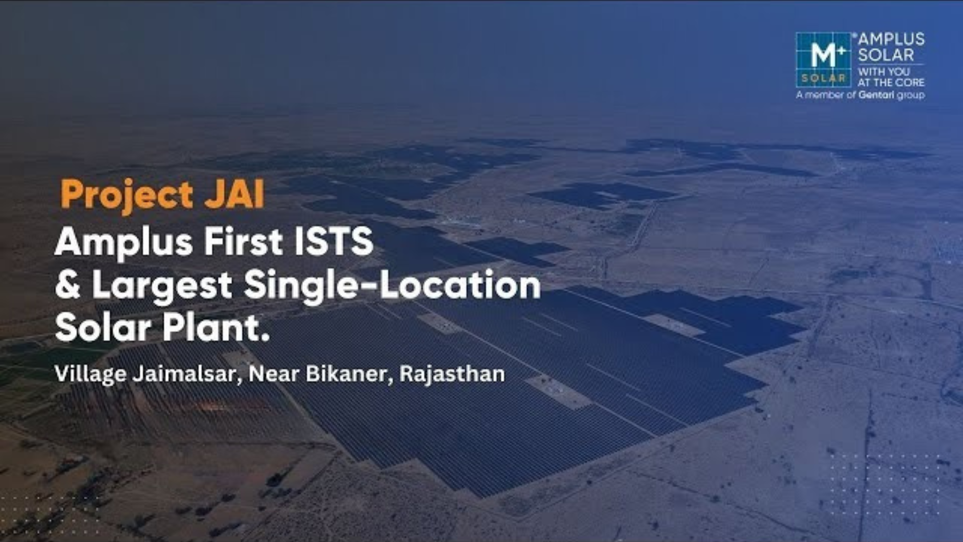 Amplus Solar Project: Pioneering Clean Energy in Bikaner